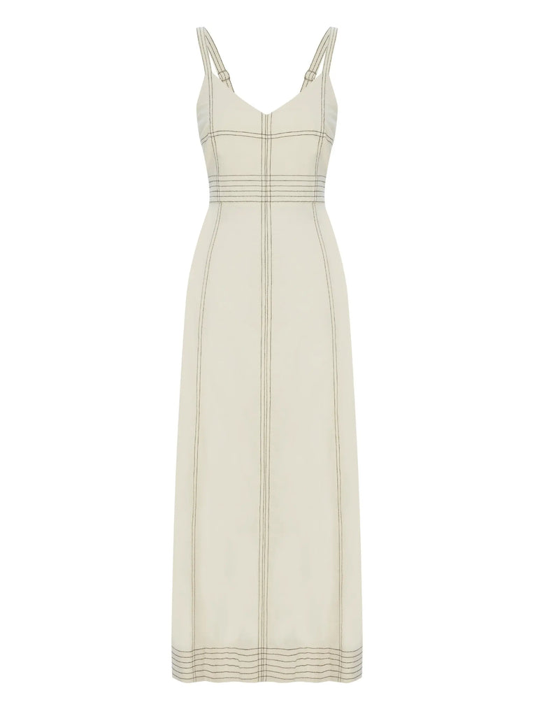 Eva Maxi Dress - Natural by The Handloom The Handloom