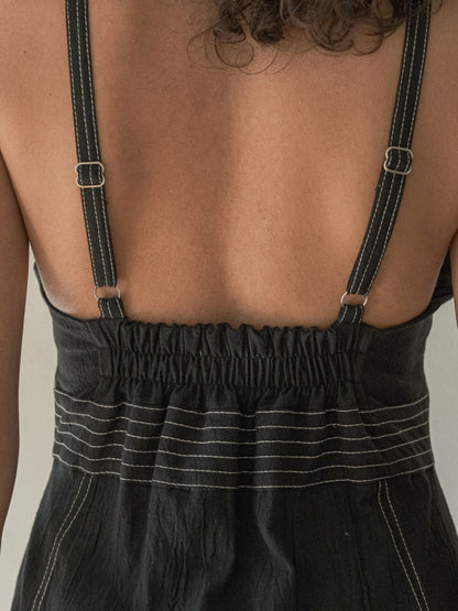 Eva Maxi Dress - Black