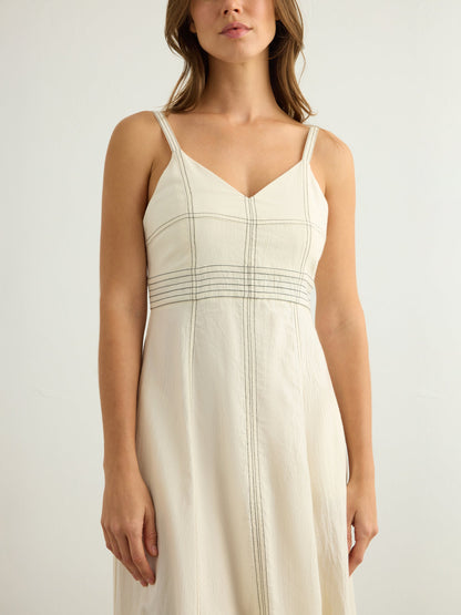 Eva Maxi Dress - Natural