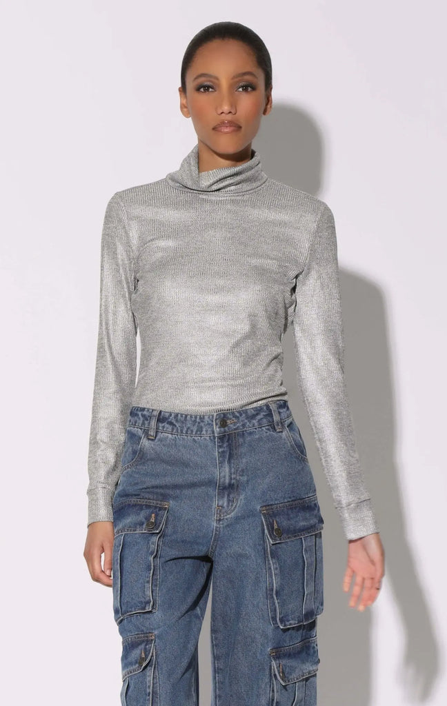 Evanna Top, Silver by Walter Baker Walter Baker