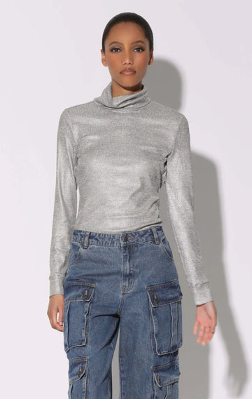 Evanna Top, Silver by Walter Baker Walter Baker