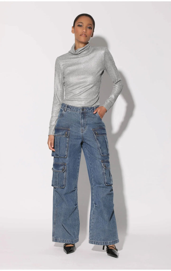 Evanna Top, Silver by Walter Baker Walter Baker