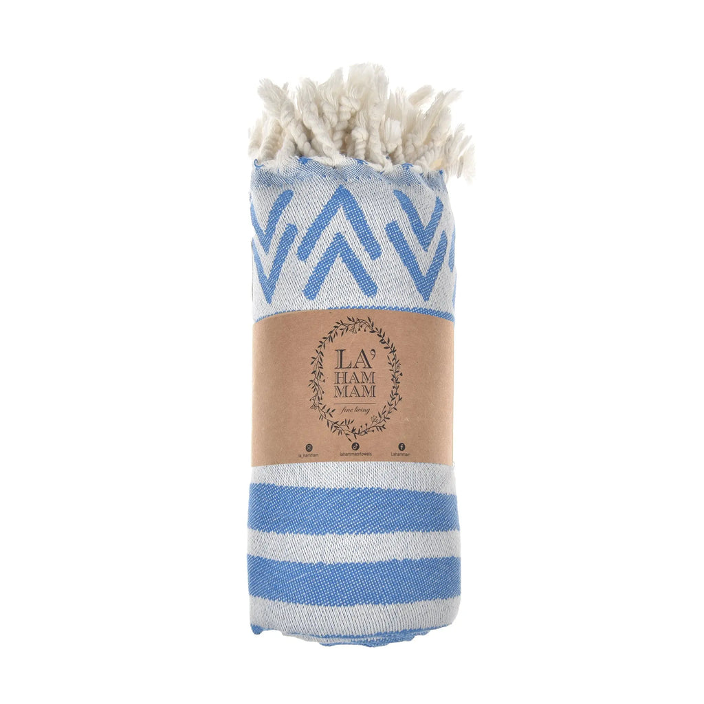 Exclusive Aitos Peshtemal Pure Cotton Throw Blanket by La'Hammam La'Hammam