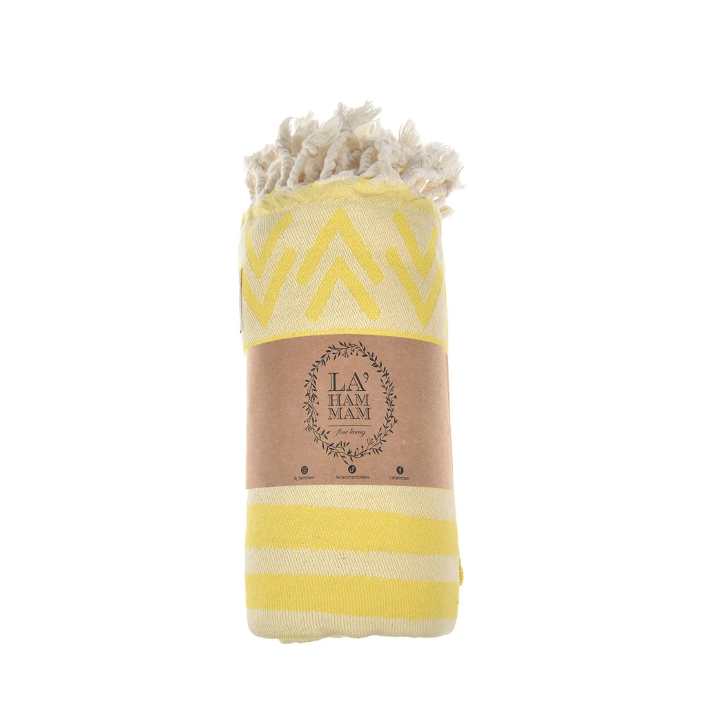 Exclusive Aitos Peshtemal Pure Cotton Throw Blanket by La'Hammam La'Hammam