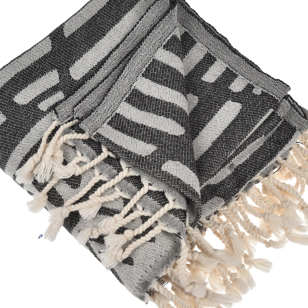 Exclusive Aitos Peshtemal Pure Cotton Throw Blanket by La'Hammam La'Hammam