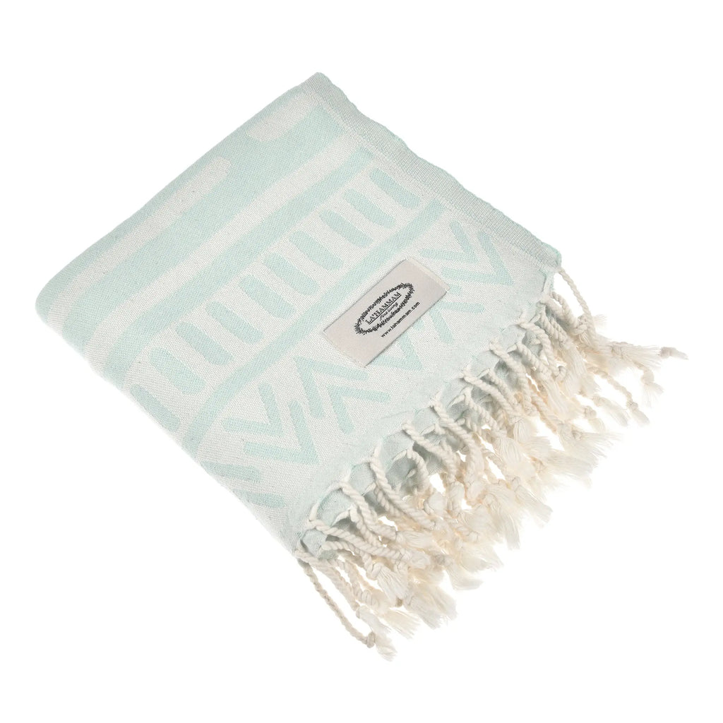 Exclusive Aitos Peshtemal Pure Cotton Throw Blanket by La'Hammam La'Hammam