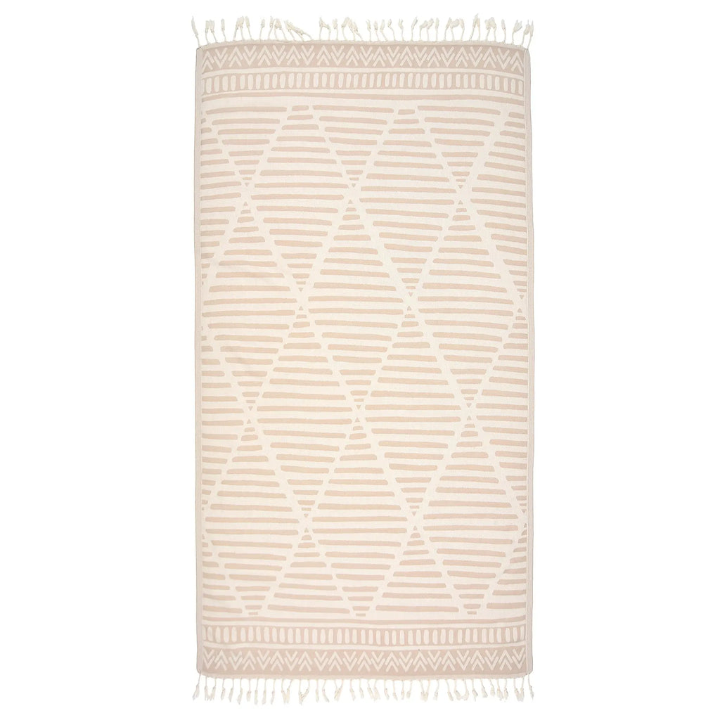 Exclusive Aitos Peshtemal Pure Cotton Throw Blanket by La'Hammam La'Hammam