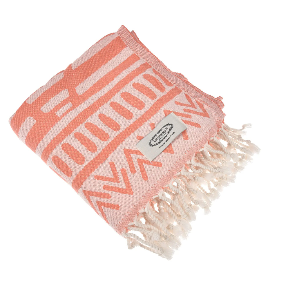 Exclusive Aitos Peshtemal Pure Cotton Throw Blanket by La'Hammam La'Hammam