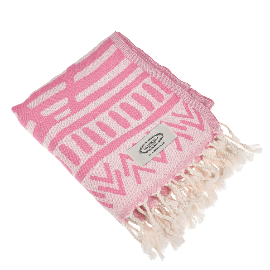 Exclusive Aitos Peshtemal Pure Cotton Throw Blanket by La'Hammam La'Hammam