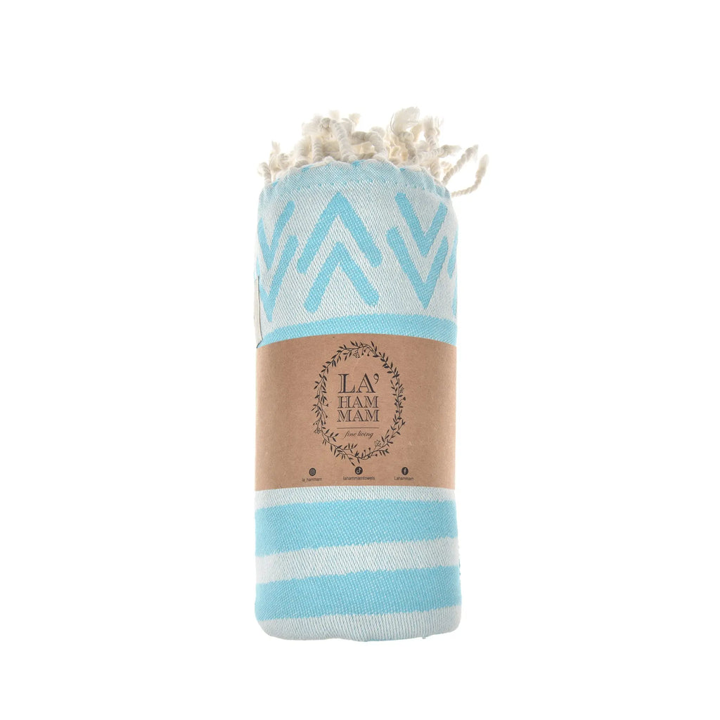 Exclusive Aitos Peshtemal Pure Cotton Throw Blanket by La'Hammam La'Hammam