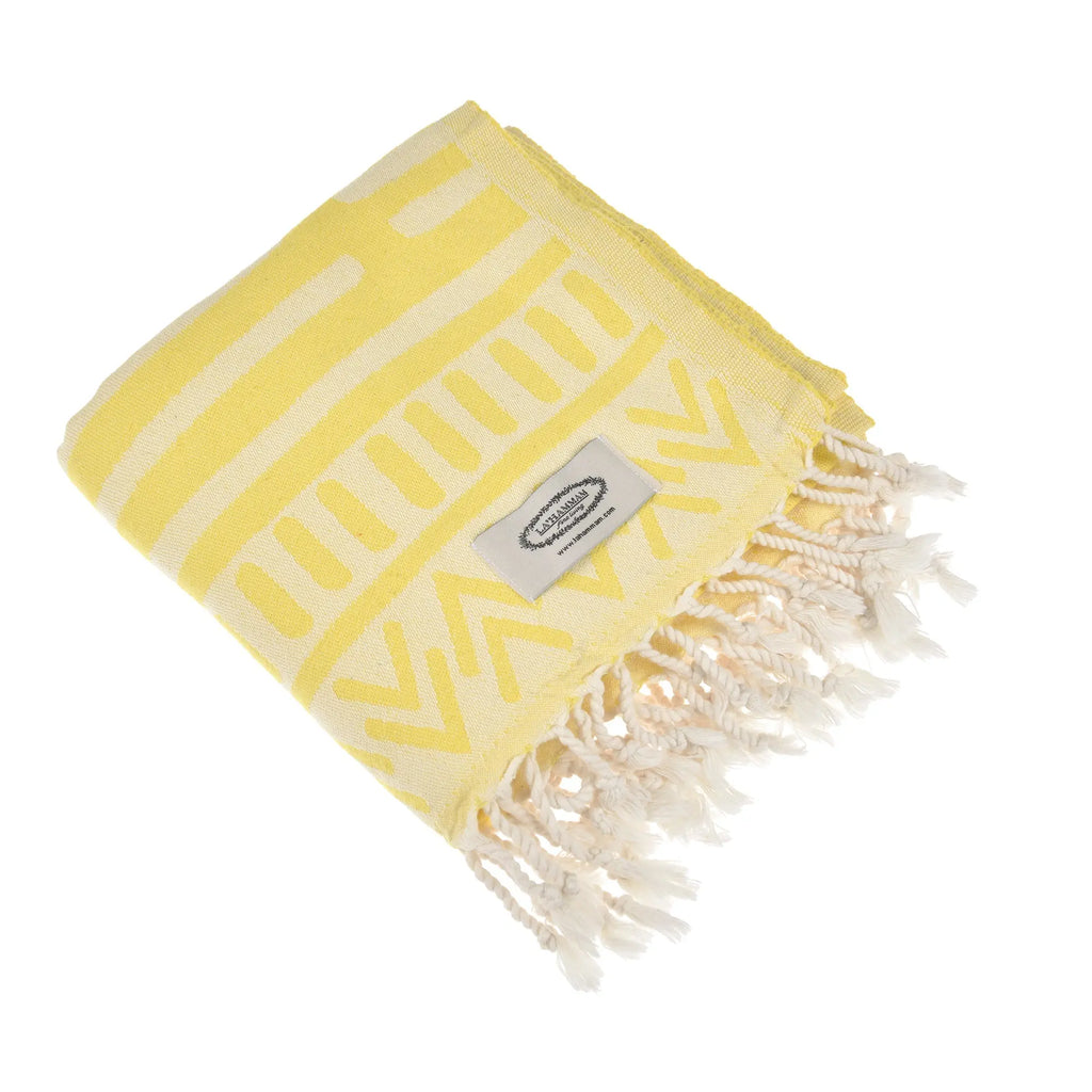 Exclusive Aitos Peshtemal Pure Cotton Throw Blanket by La'Hammam La'Hammam