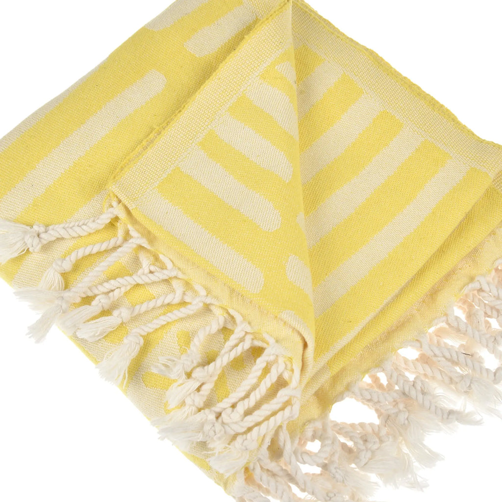 Exclusive Aitos Peshtemal Pure Cotton Throw Blanket by La'Hammam La'Hammam