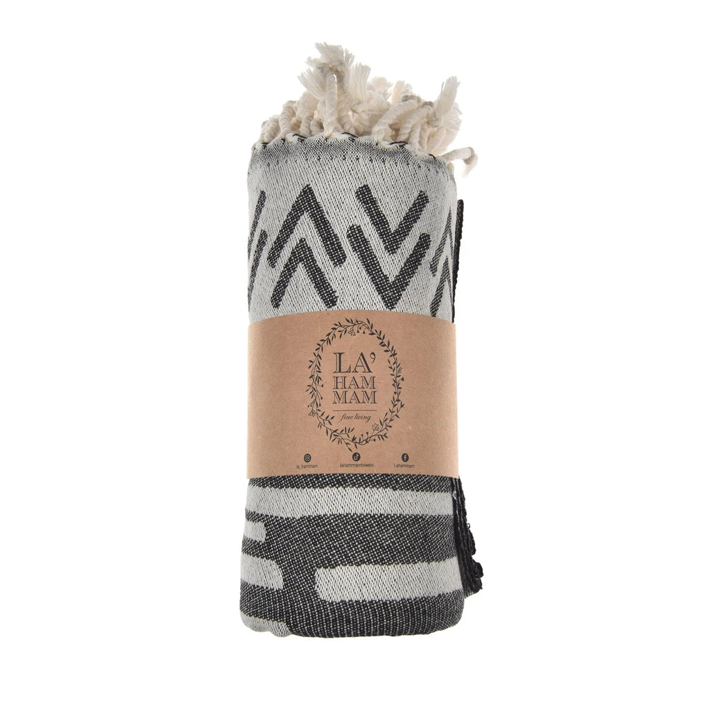 Exclusive Aitos Peshtemal Pure Cotton Throw Blanket by La'Hammam La'Hammam