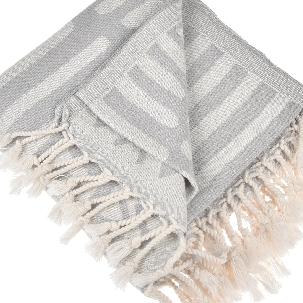 Exclusive Aitos Peshtemal Pure Cotton Throw Blanket by La'Hammam La'Hammam