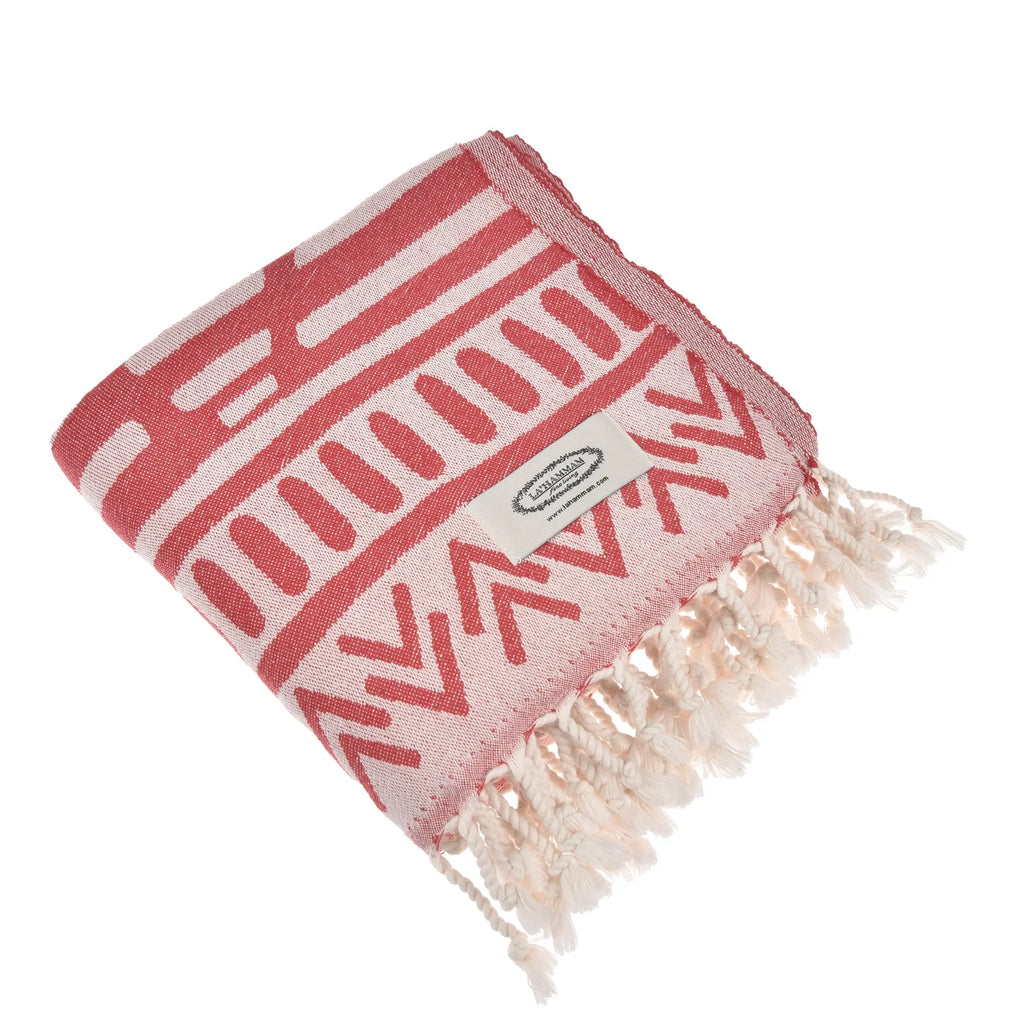 Exclusive Aitos Peshtemal Pure Cotton Throw Blanket by La'Hammam La'Hammam
