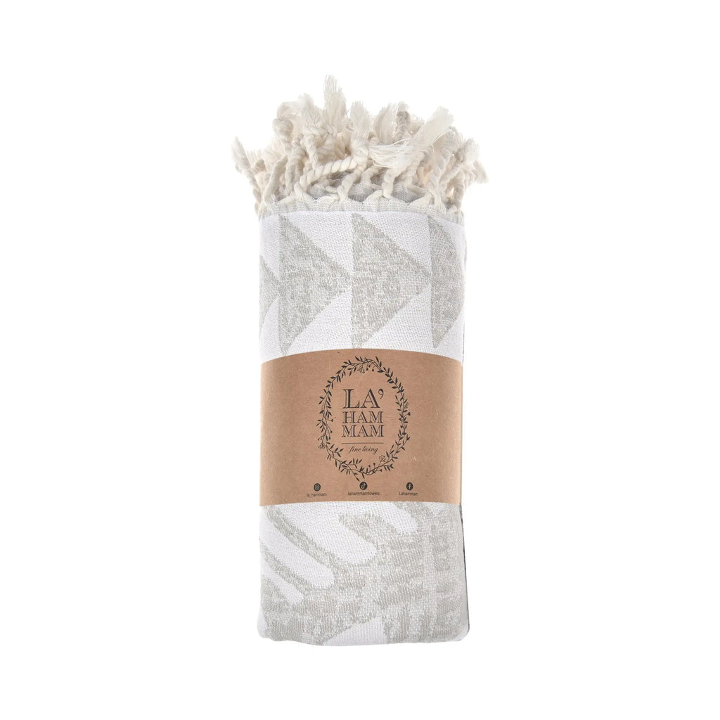 Exclusive Antalia Peshtemal Pure Cotton Beach Towel by La'Hammam La'Hammam