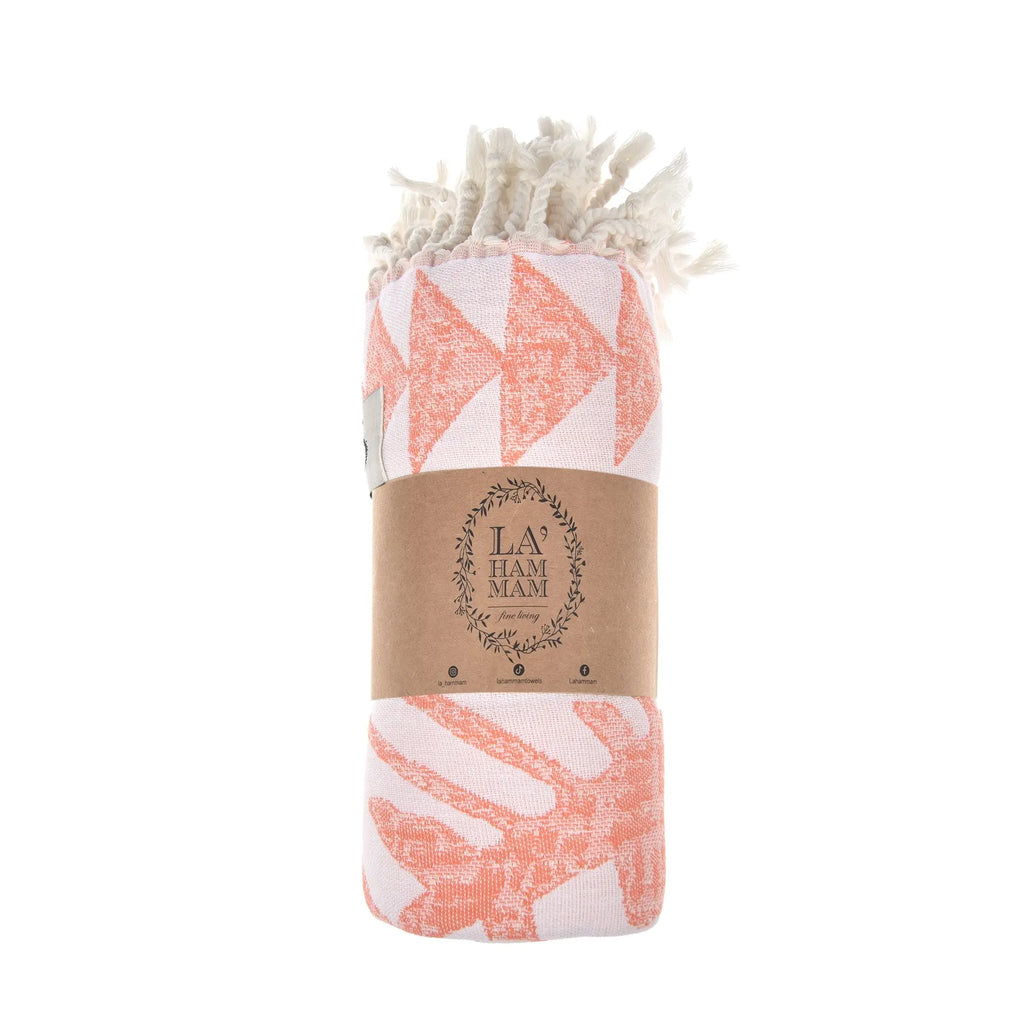 Exclusive Antalia Peshtemal Pure Cotton Beach Towel by La'Hammam La'Hammam