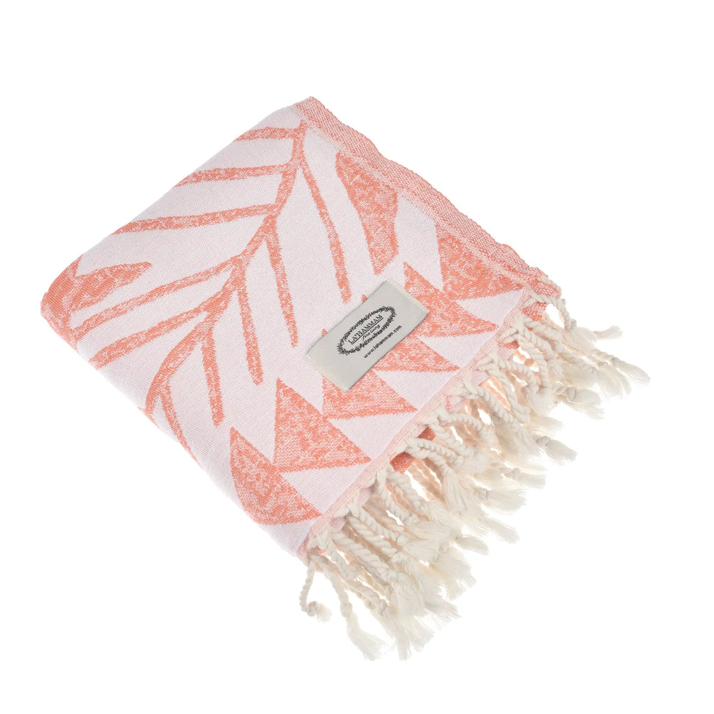 Exclusive Antalia Peshtemal Pure Cotton Beach Towel by La'Hammam La'Hammam
