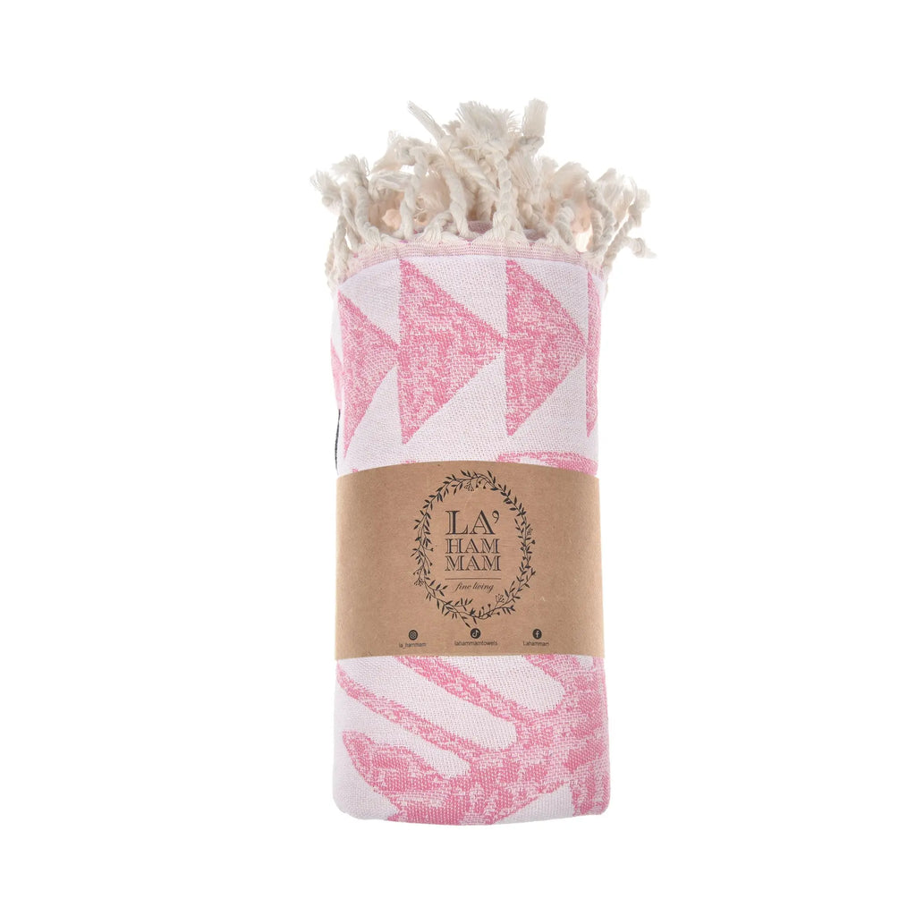 Exclusive Antalia Peshtemal Pure Cotton Beach Towel by La'Hammam La'Hammam