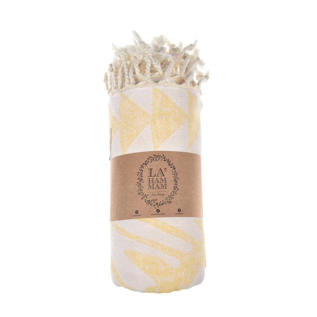 Exclusive Antalia Peshtemal Pure Cotton Beach Towel by La'Hammam La'Hammam