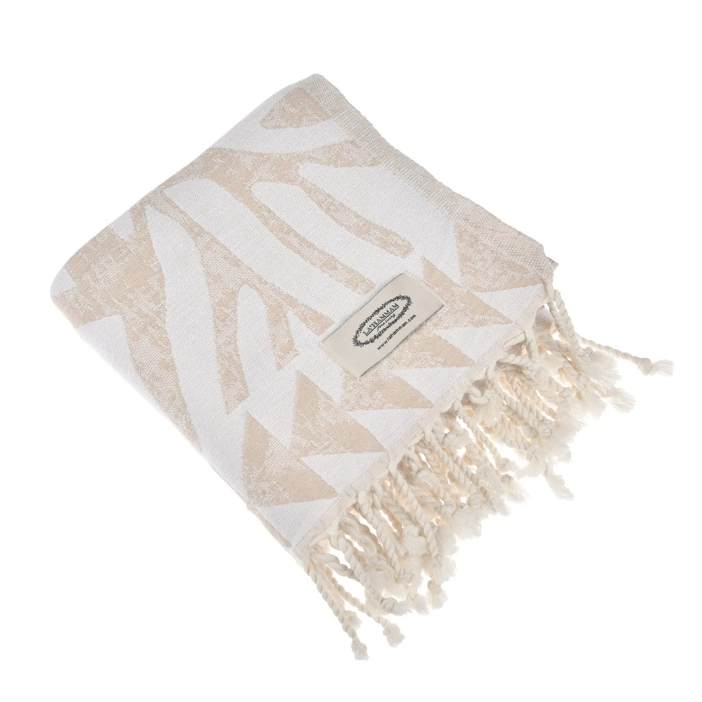 Exclusive Antalia Peshtemal Pure Cotton Beach Towel by La'Hammam La'Hammam