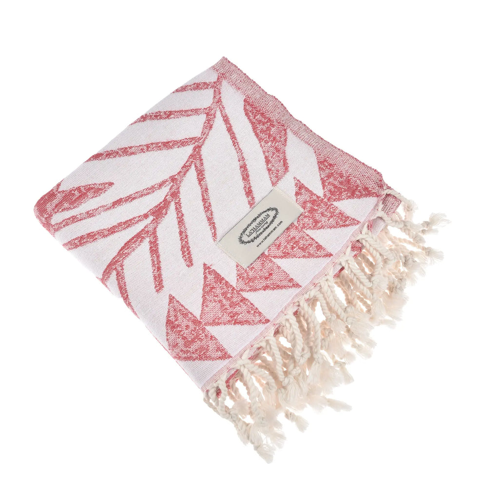 Exclusive Antalia Peshtemal Pure Cotton Beach Towel by La'Hammam La'Hammam