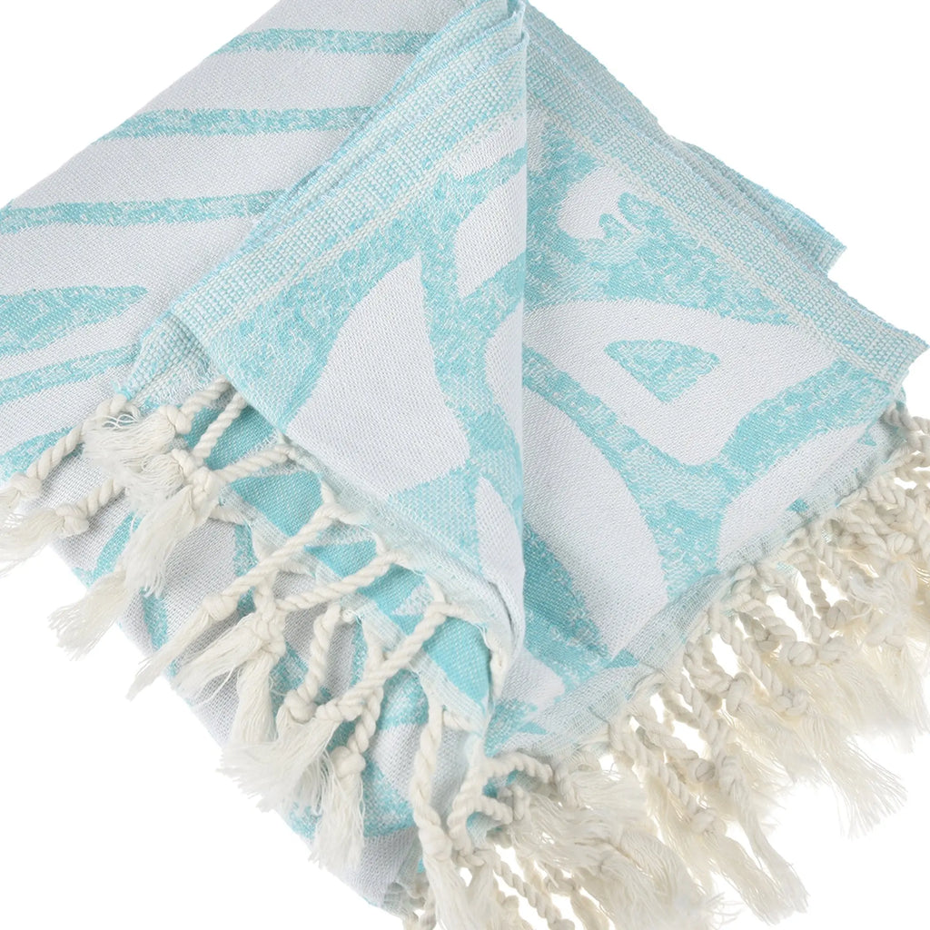 Exclusive Antalia Peshtemal Pure Cotton Beach Towel by La'Hammam La'Hammam