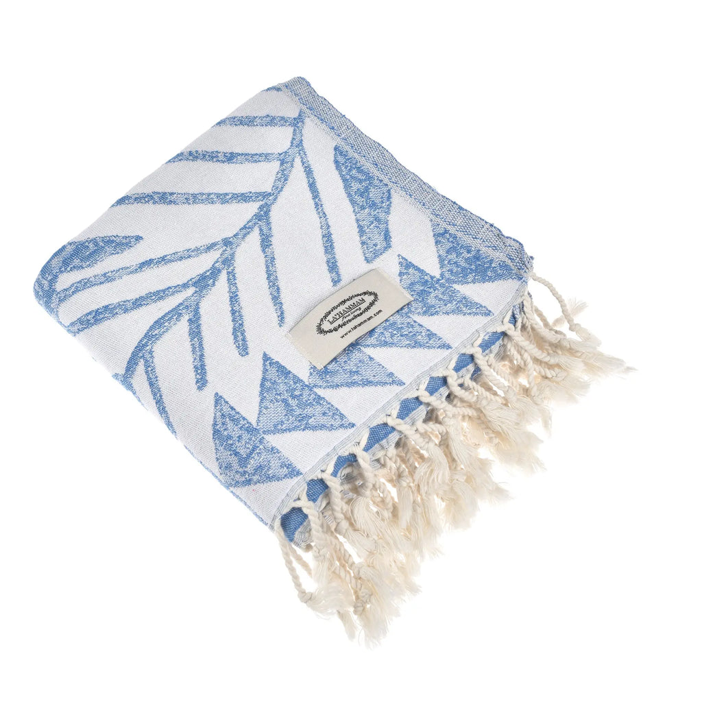 Exclusive Antalia Peshtemal Pure Cotton Beach Towel by La'Hammam La'Hammam