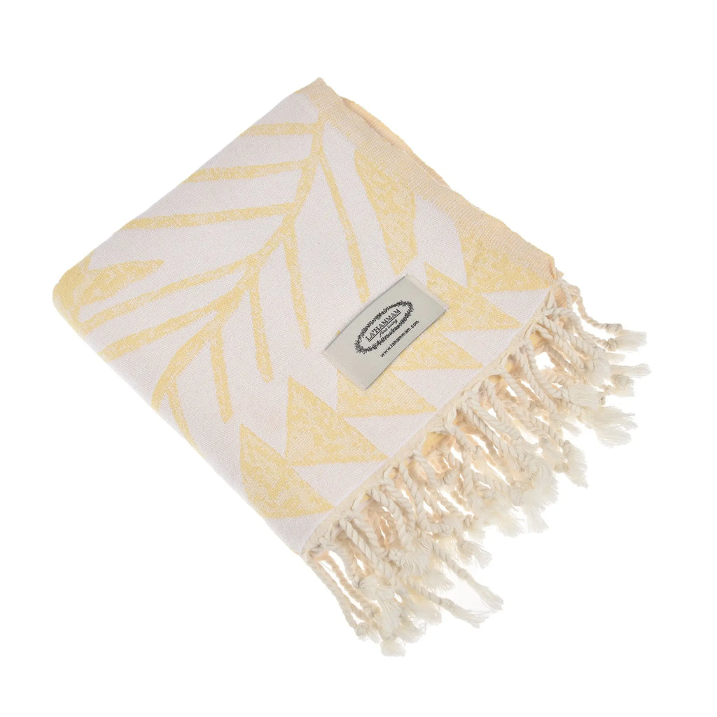 Exclusive Antalia Peshtemal Pure Cotton Beach Towel by La'Hammam La'Hammam