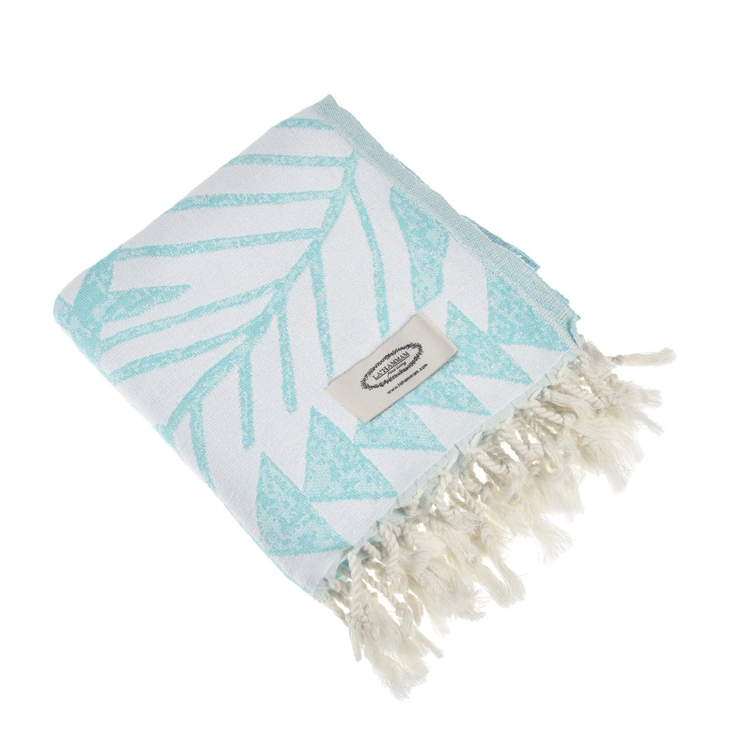 Exclusive Antalia Peshtemal Pure Cotton Beach Towel by La'Hammam La'Hammam