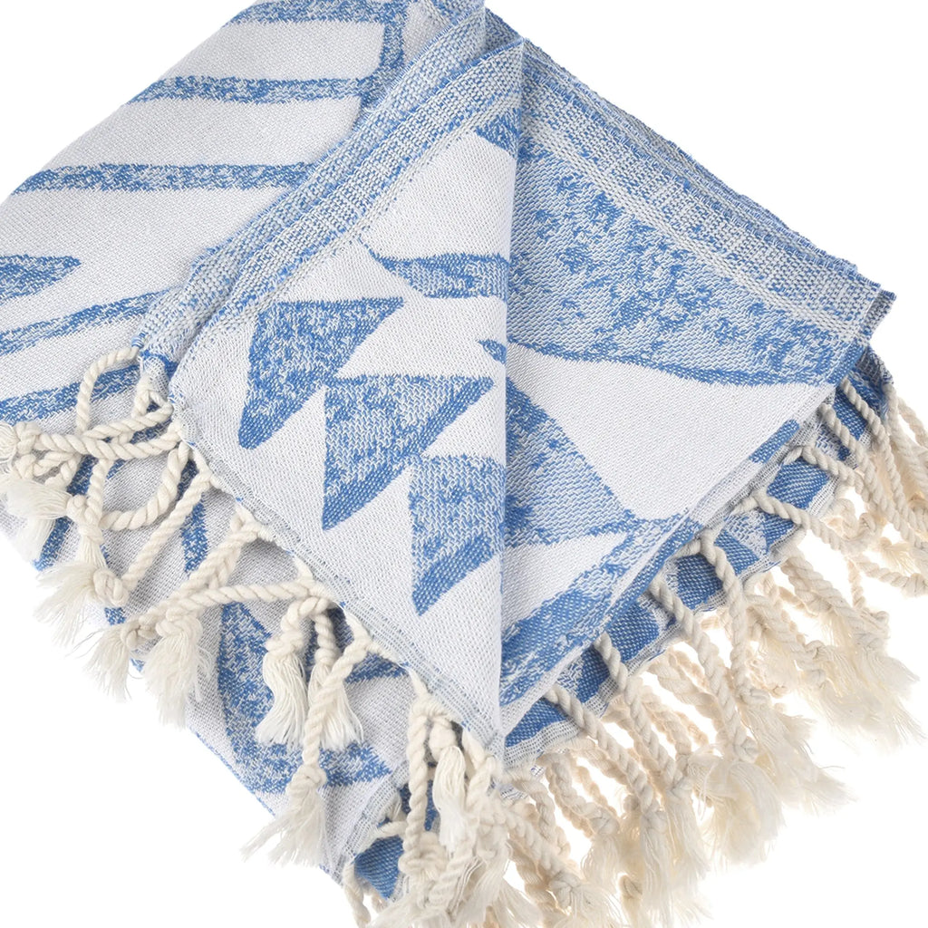 Exclusive Antalia Peshtemal Pure Cotton Beach Towel by La'Hammam La'Hammam