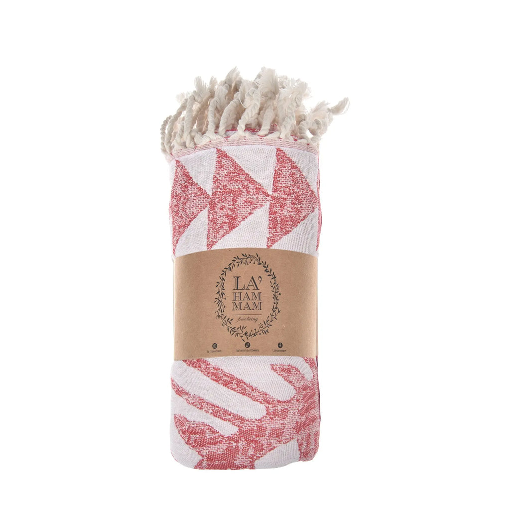 Exclusive Antalia Peshtemal Pure Cotton Beach Towel by La'Hammam La'Hammam