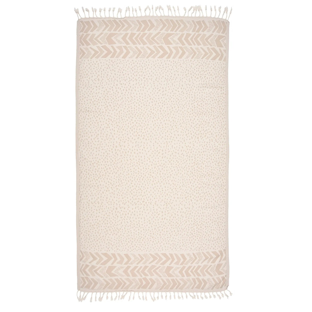 Exclusive Flinstone Peshtemal Pure Cotton Beach Towel by La'Hammam La'Hammam