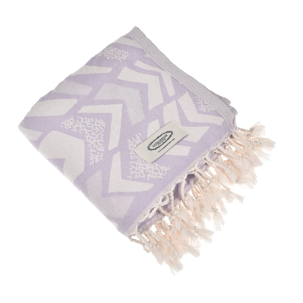 Exclusive Flinstone Peshtemal Pure Cotton Beach Towel by La'Hammam La'Hammam