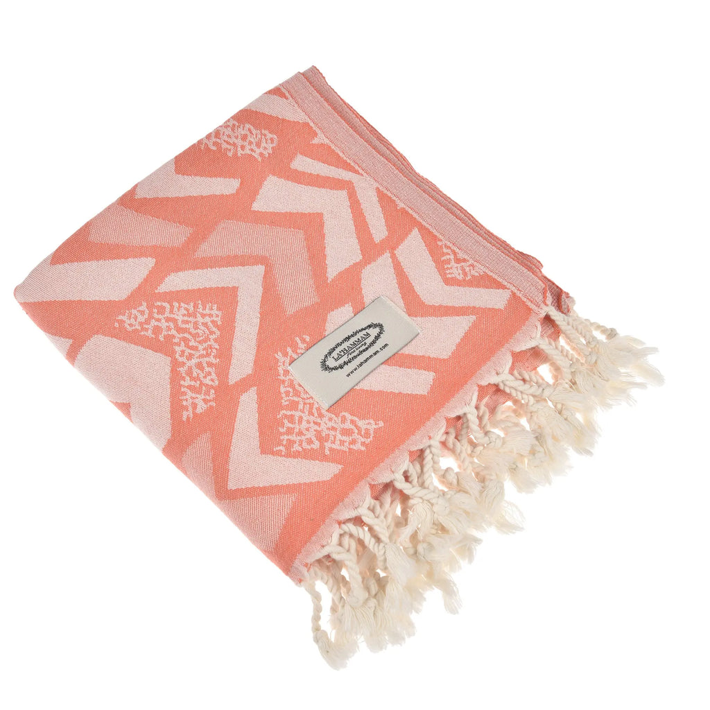 Exclusive Flinstone Peshtemal Pure Cotton Beach Towel by La'Hammam La'Hammam
