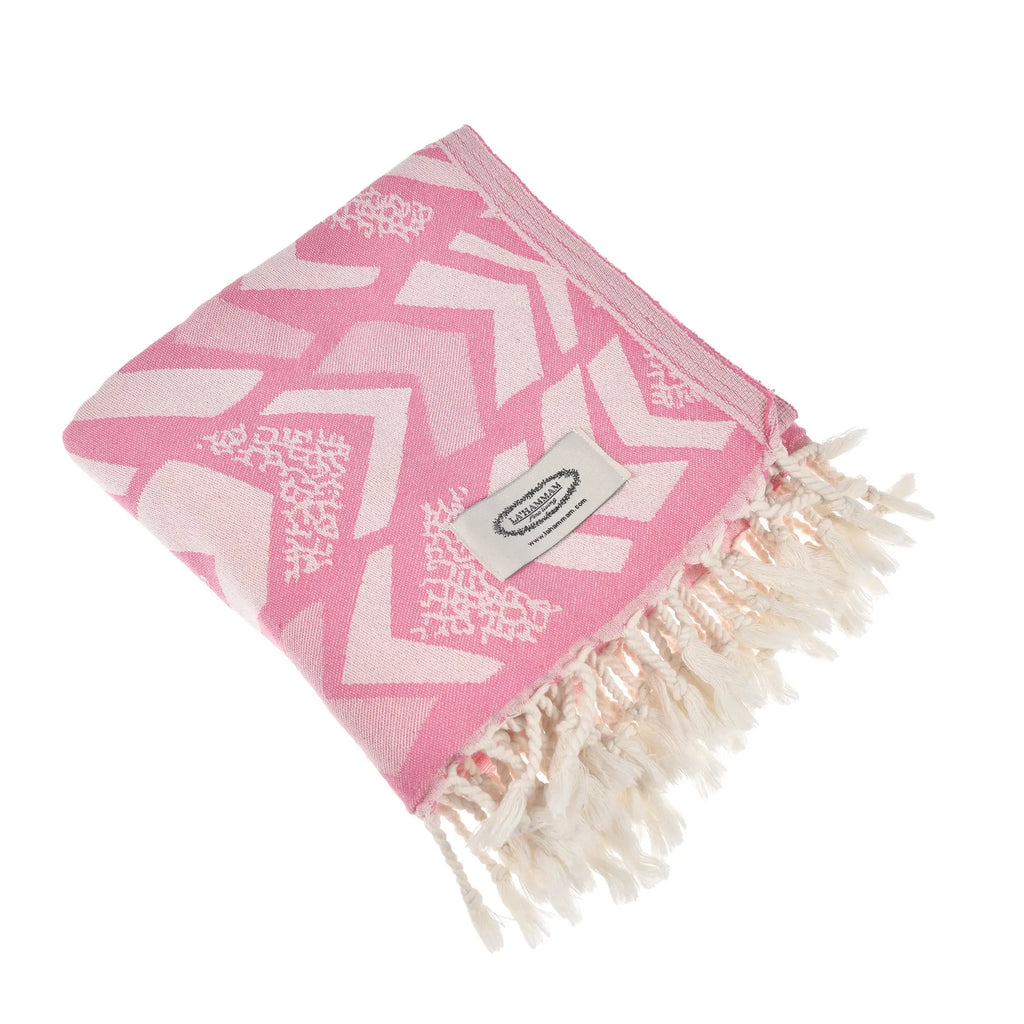 Exclusive Flinstone Peshtemal Pure Cotton Beach Towel by La'Hammam La'Hammam