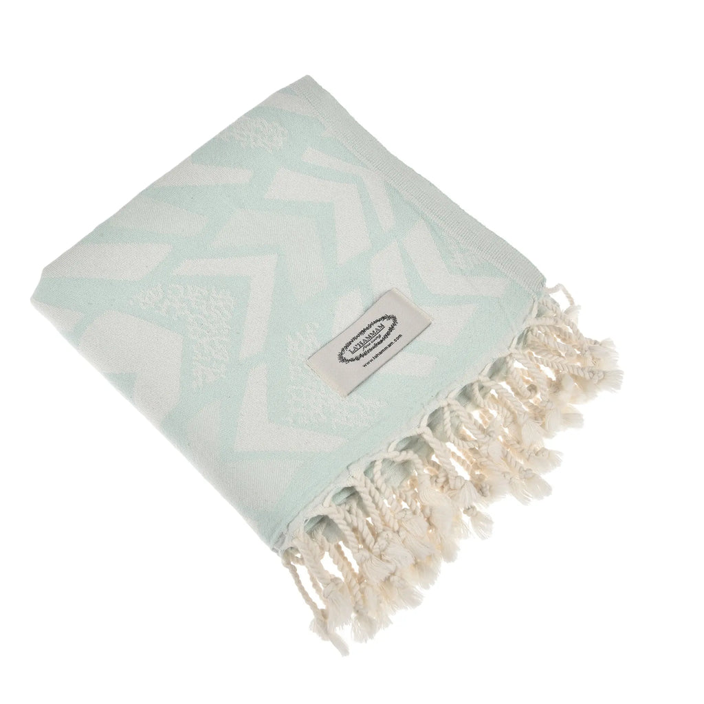 Exclusive Flinstone Peshtemal Pure Cotton Beach Towel by La'Hammam La'Hammam