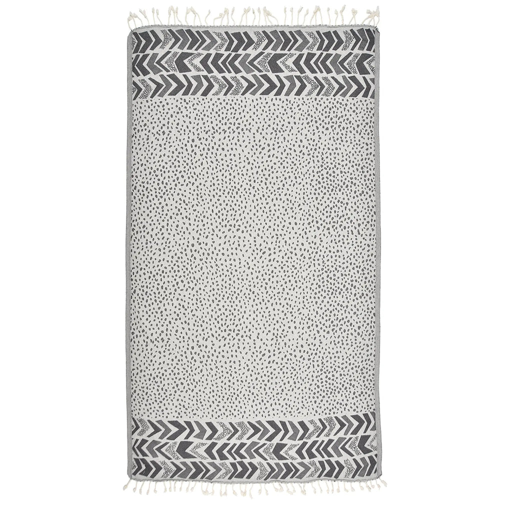 Exclusive Flinstone Peshtemal Pure Cotton Beach Towel by La'Hammam La'Hammam