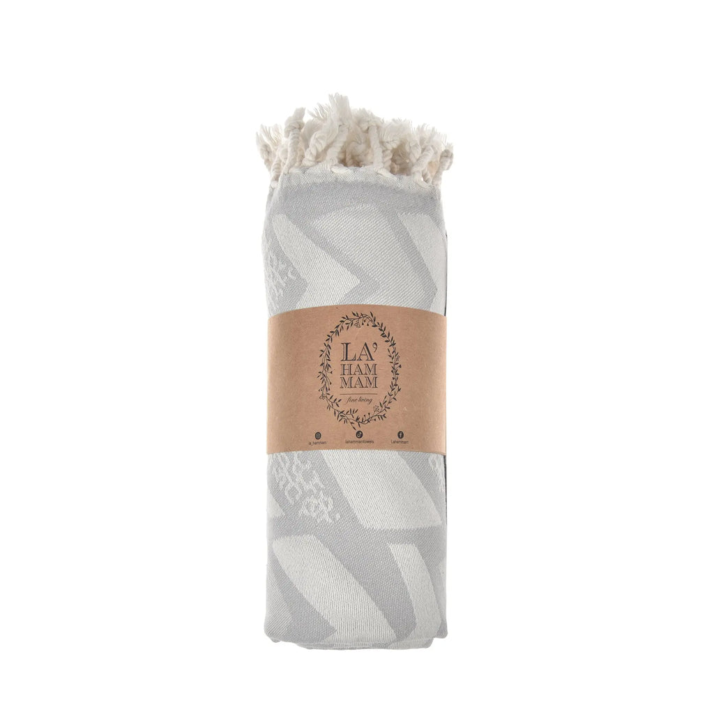 Exclusive Flinstone Peshtemal Pure Cotton Beach Towel by La'Hammam La'Hammam