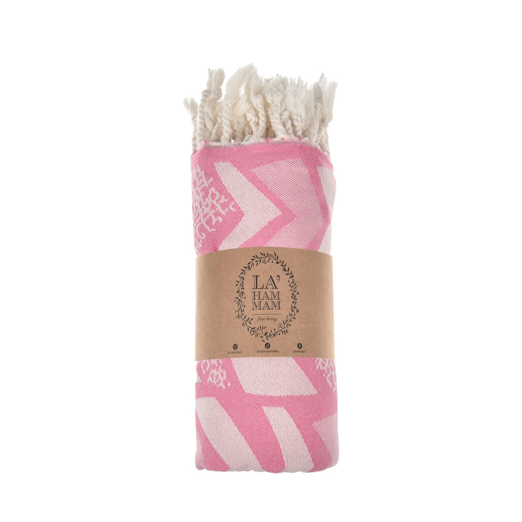 Exclusive Flinstone Peshtemal Pure Cotton Beach Towel by La'Hammam La'Hammam