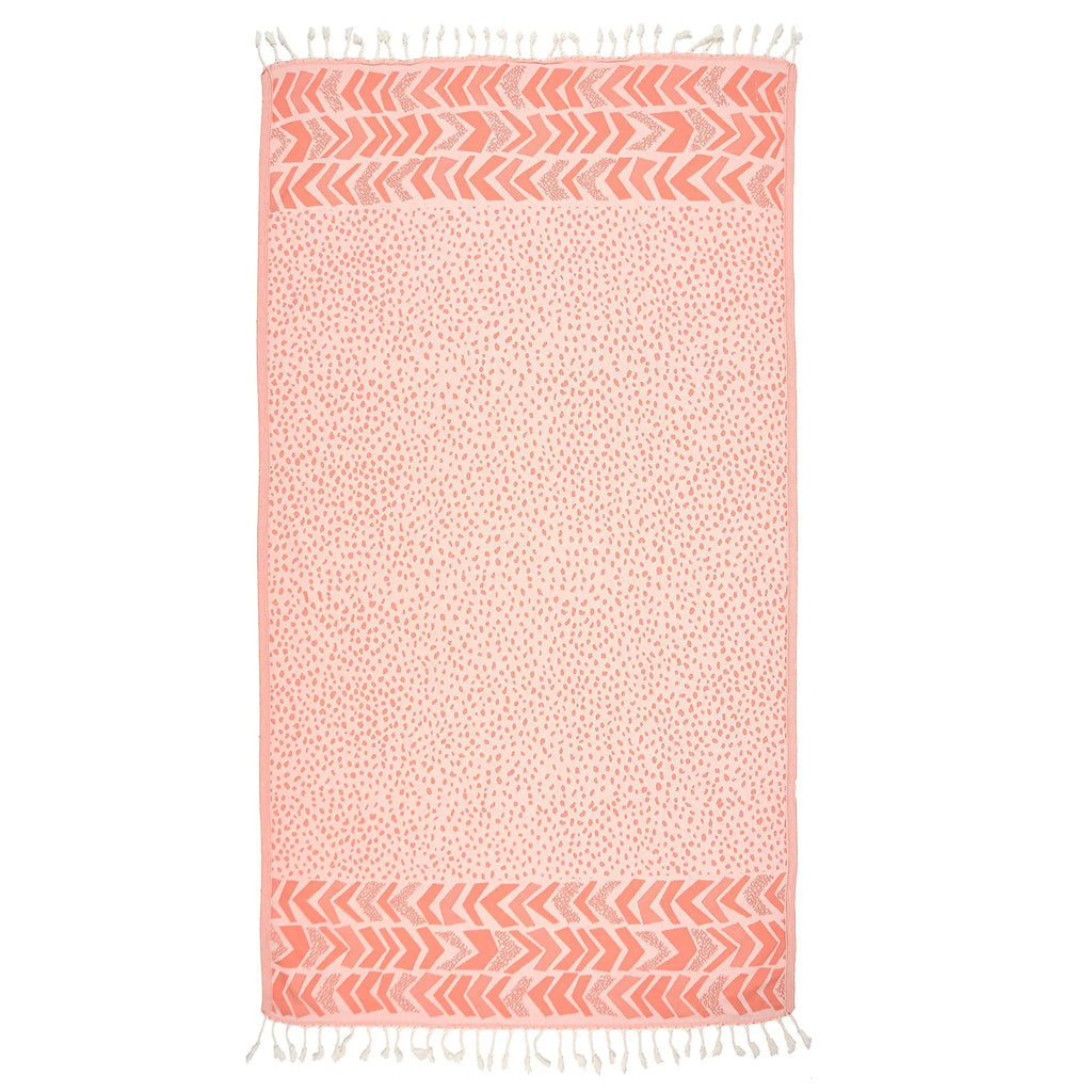 Exclusive Flinstone Peshtemal Pure Cotton Beach Towel by La'Hammam La'Hammam