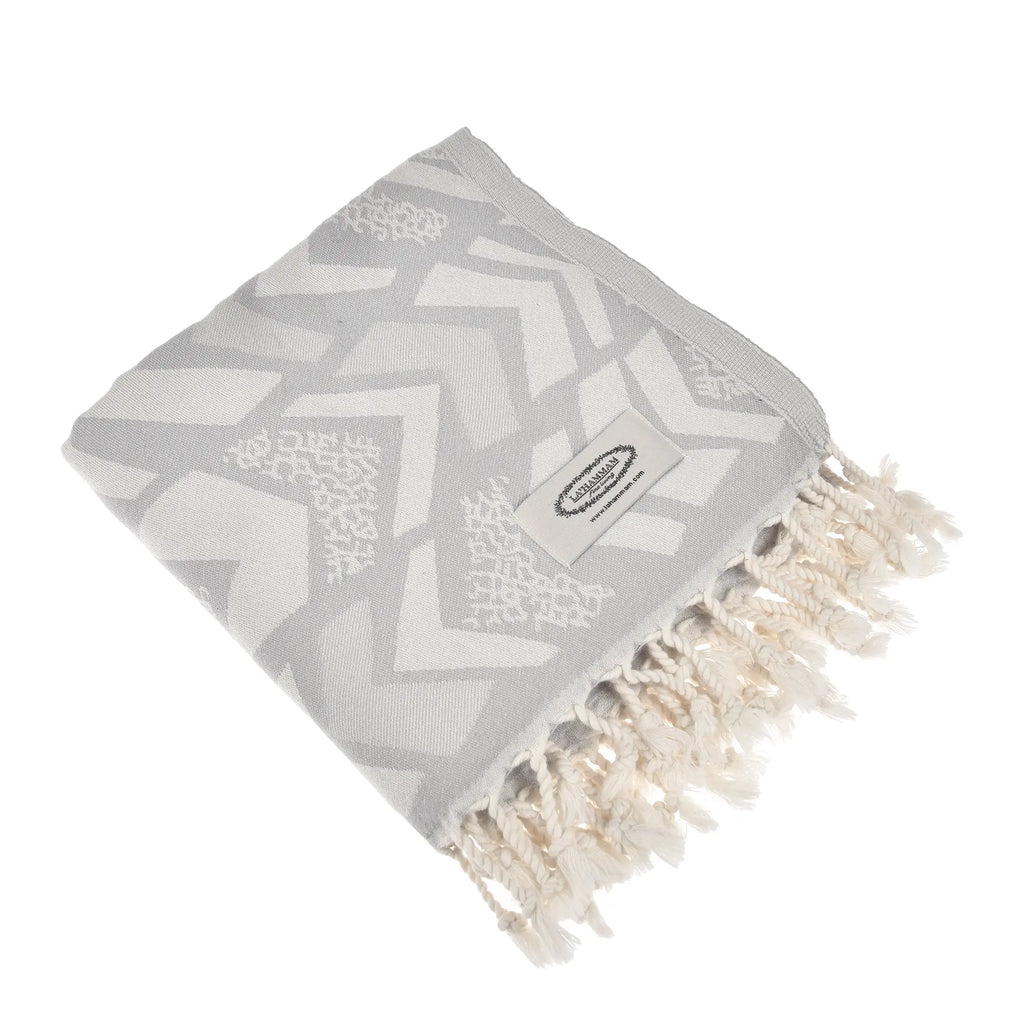 Exclusive Flinstone Peshtemal Pure Cotton Beach Towel by La'Hammam La'Hammam