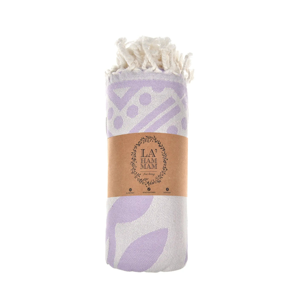 Exclusive Marmaris Peshtemal Pure Cotton Beach Towel by La'Hammam La'Hammam