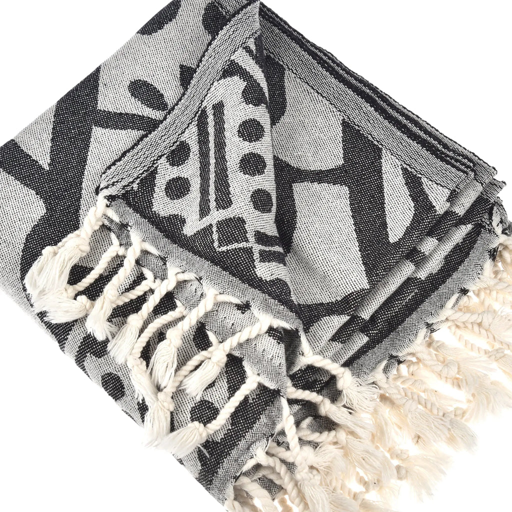 Exclusive Marmaris Peshtemal Pure Cotton Beach Towel by La'Hammam La'Hammam