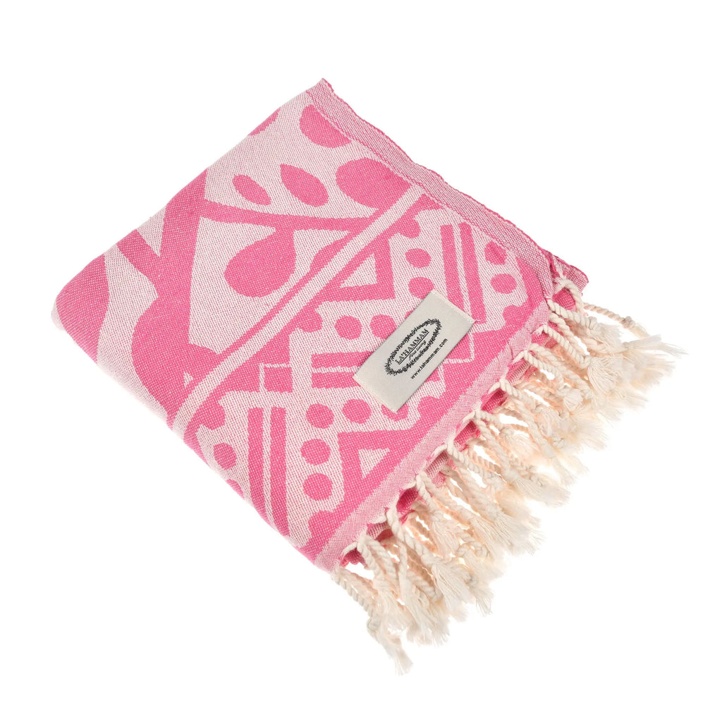 Exclusive Marmaris Peshtemal Pure Cotton Beach Towel by La'Hammam La'Hammam