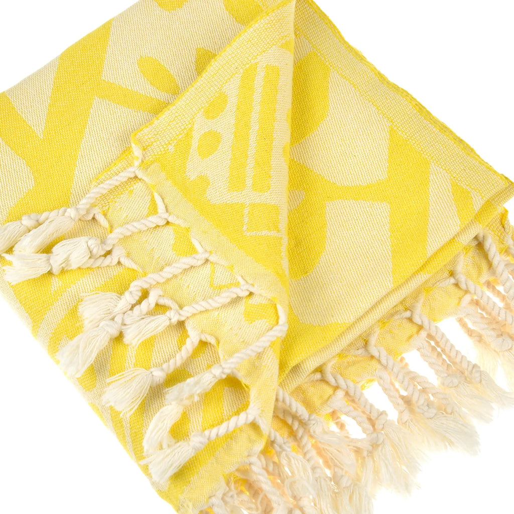 Exclusive Marmaris Peshtemal Pure Cotton Beach Towel by La'Hammam La'Hammam