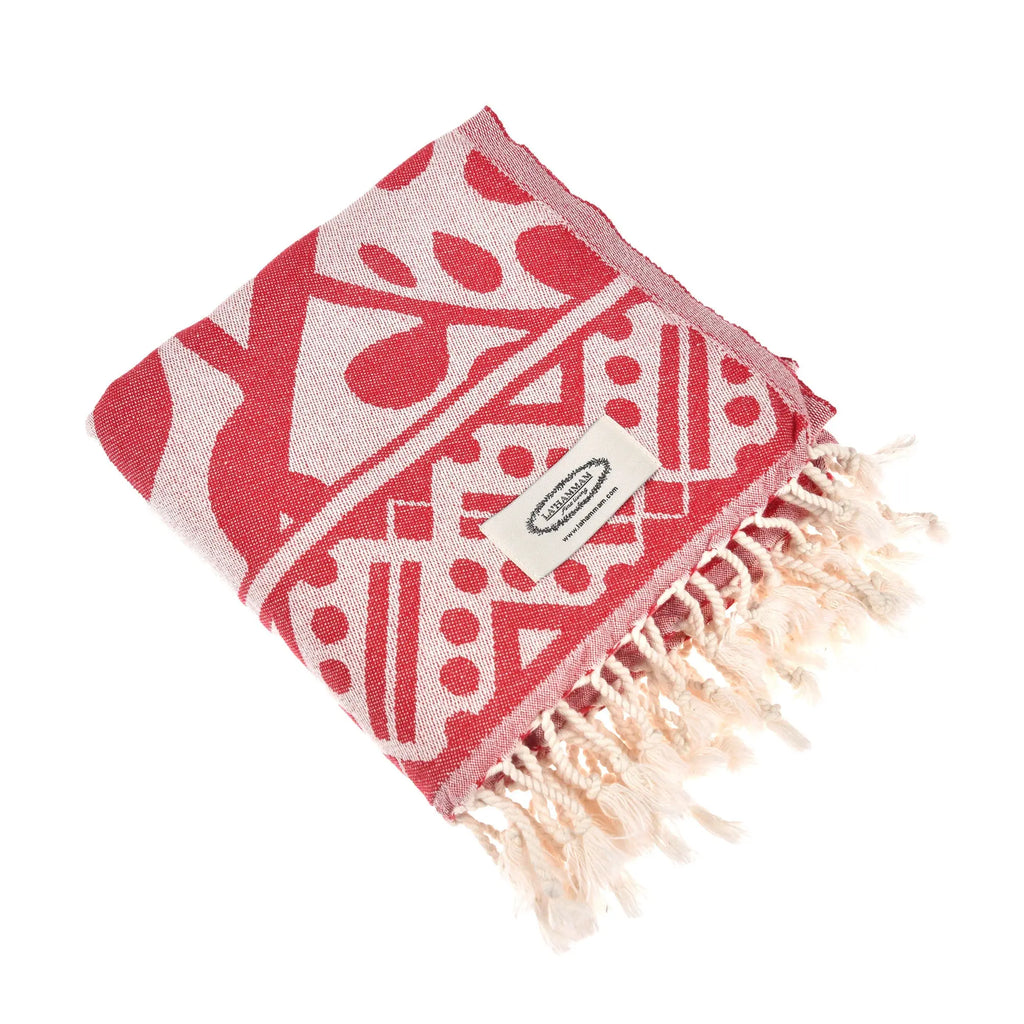 Exclusive Marmaris Peshtemal Pure Cotton Beach Towel by La'Hammam La'Hammam