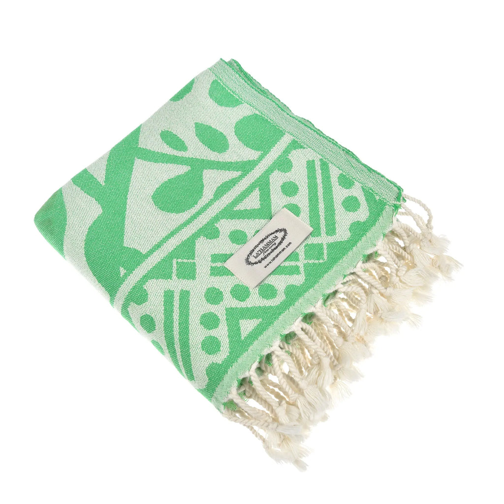 Exclusive Marmaris Peshtemal Pure Cotton Beach Towel by La'Hammam La'Hammam