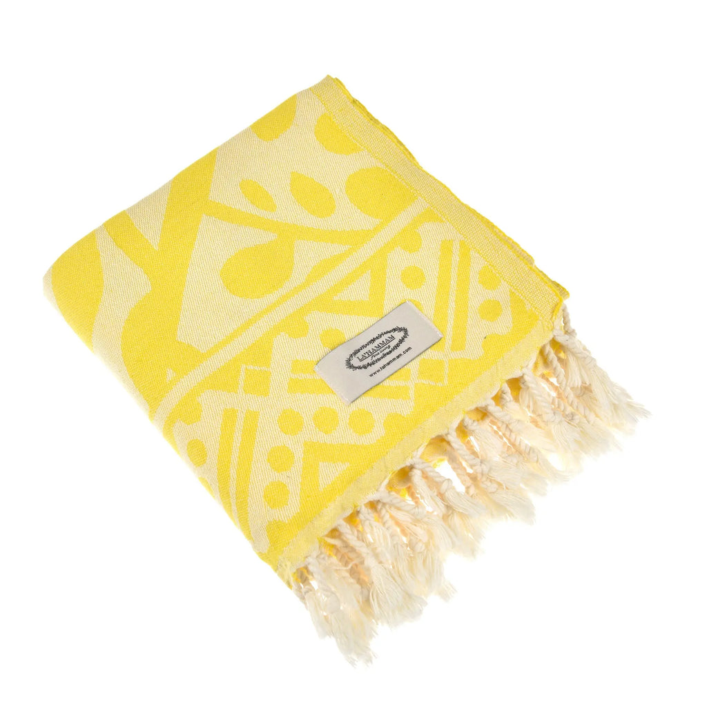 Exclusive Marmaris Peshtemal Pure Cotton Beach Towel by La'Hammam La'Hammam