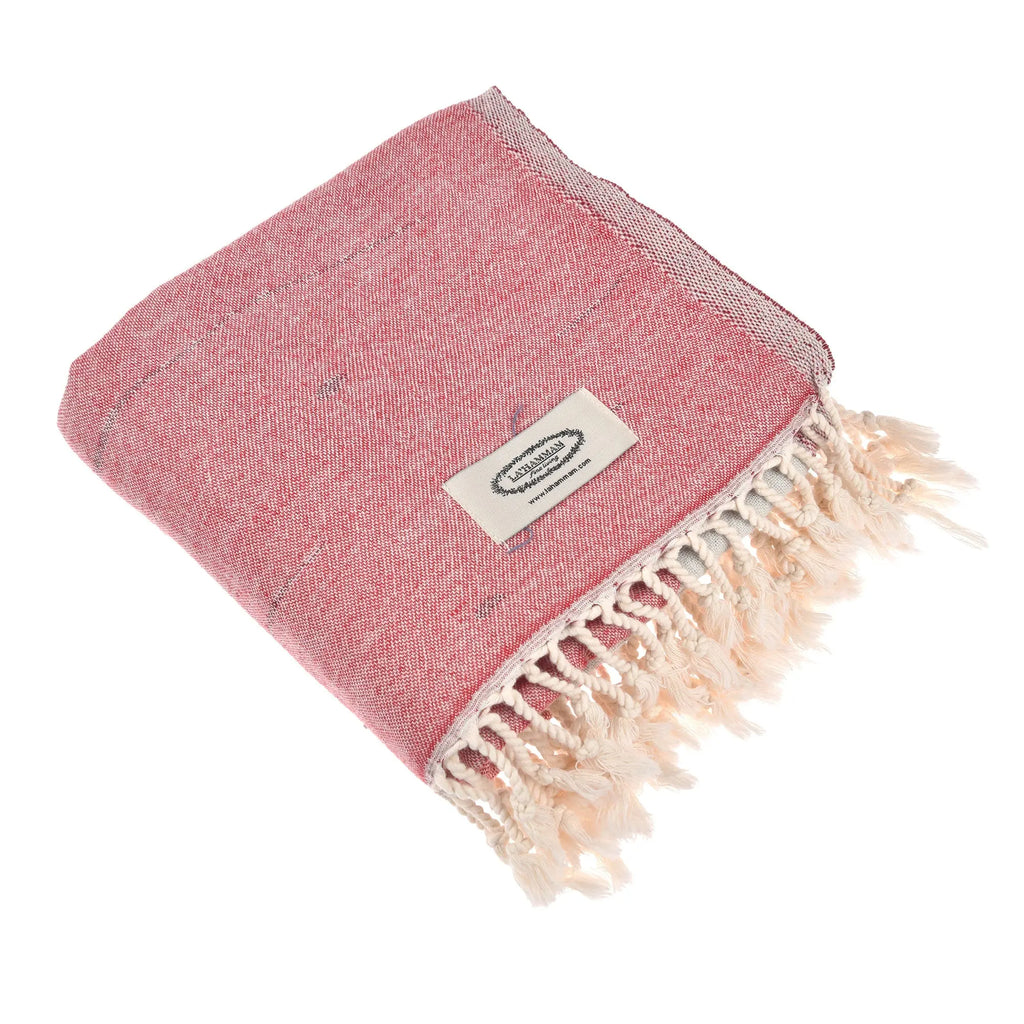 Exclusive Monument State Peshtemal Pure Cotton Beach Towel by La'Hammam La'Hammam